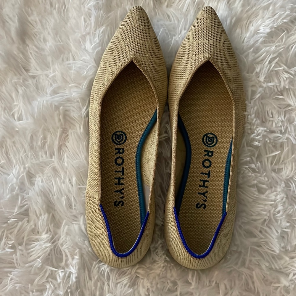 Rothy’s Sahara Gold Point